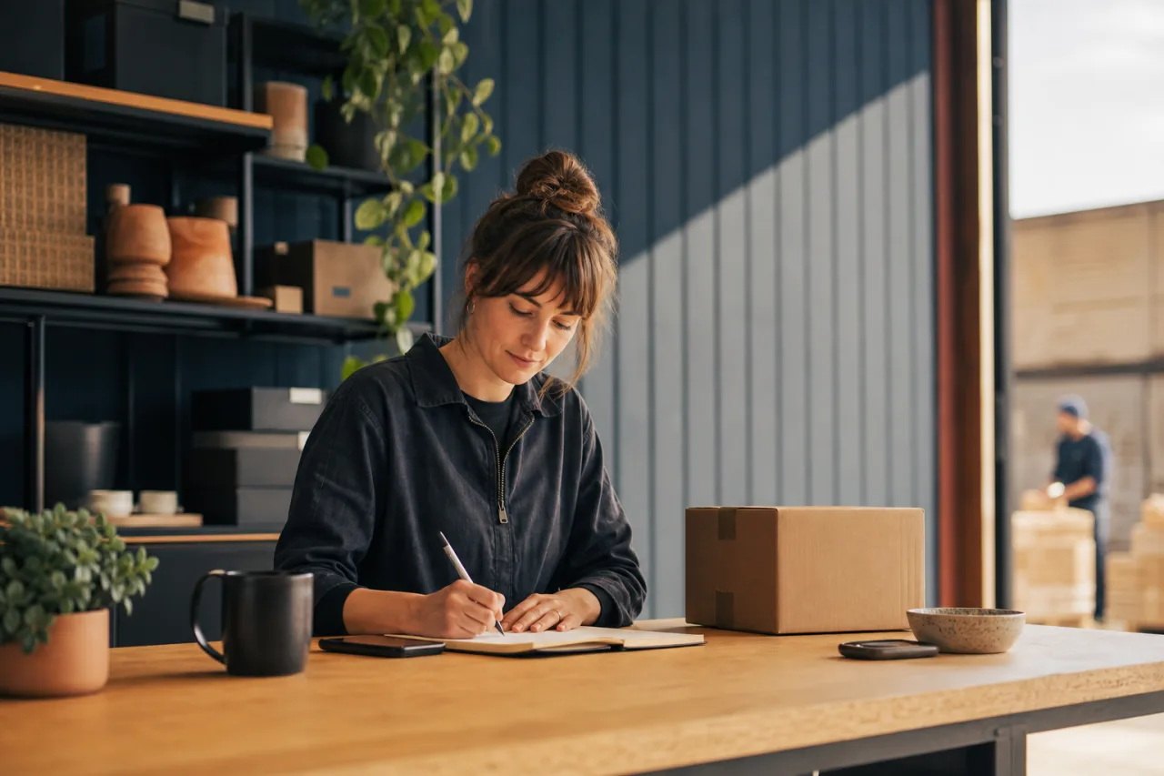 商品が届く前に、予定している納品の詳細を準備する — a practical Suite.coffee guide