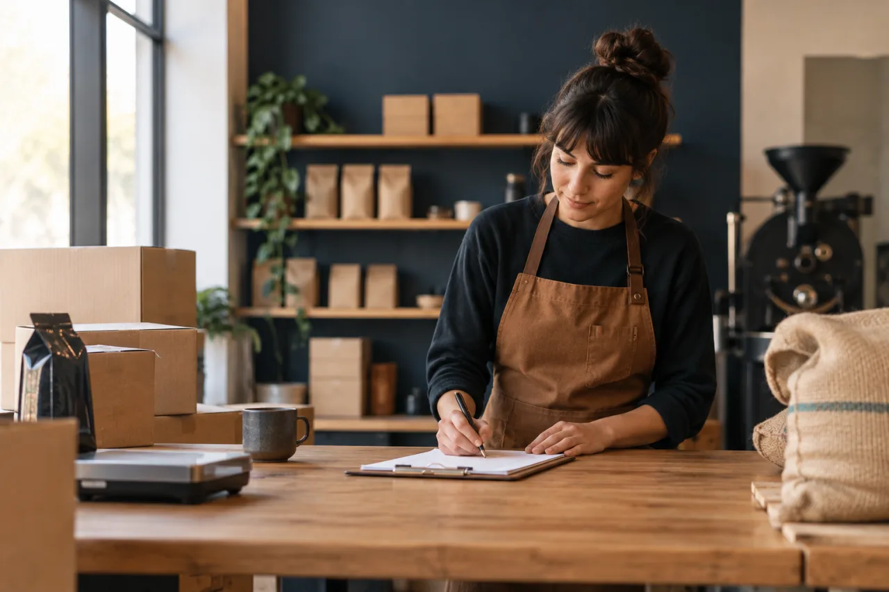 Prepara un unico registro di ricezione da usare per ogni consegna — a practical Suite.coffee guide